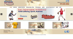 Desktop Screenshot of personalizedthreadz.com